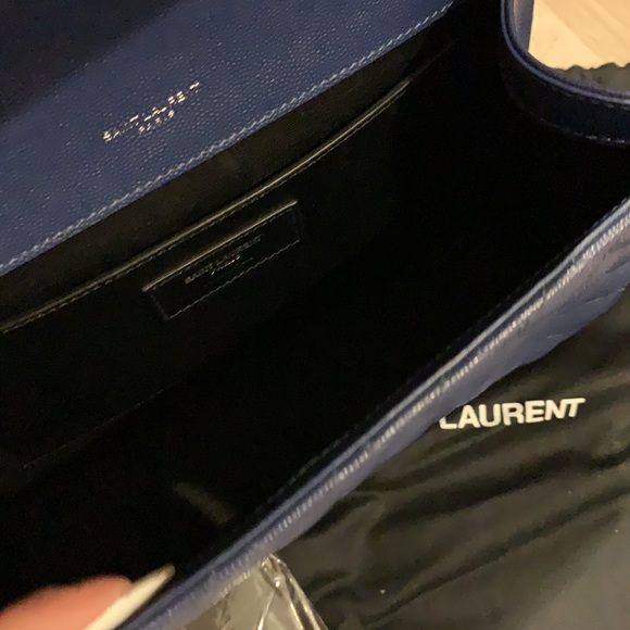 Sold 🎈Saint Laurent bag in blue caviar leather - Picture 2 of 4